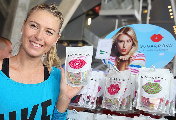 maria sharapova sugarpova tenis (Foto: Getty Images)