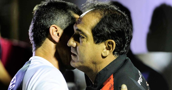 Jorginho e Muricy Ramalho, Ponte Preta x São Paulo (Foto: Marcos Ribolli)