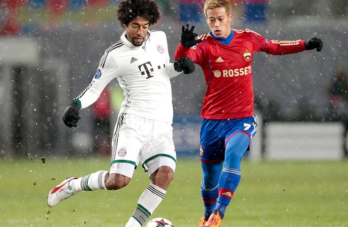 Dante jogo Bayern de Munique contra CSKA (Foto: AP)