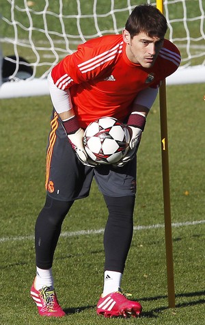 Treino do Real Madrid Iker Casillas (Foto: EfeServicios )