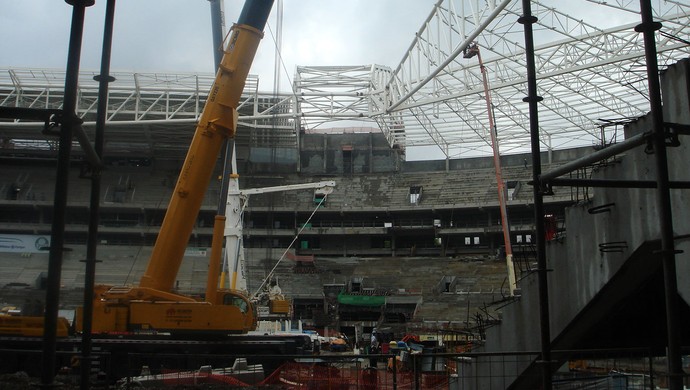 Arquibancada Placar Arena Palestra Allianz Parque (Foto: Felipe Zito)