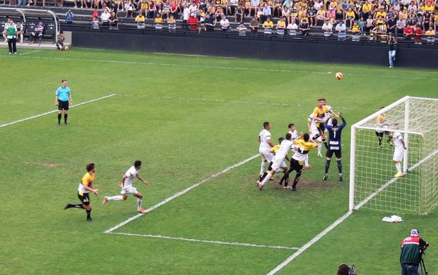 Criciúma x Santos; Copa do brasil sub-20 (Foto: João Lucas Cardoso)