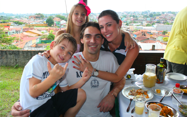 Giba em Manaus (Foto: Alírio Lucas)