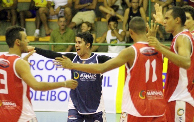 Vôlei Manaus Esporte Clube Supercopa de Vôlei (Foto: Alexandre Arruda/CBV)