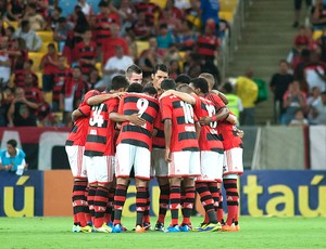 Time do Flamengo contra Goias (Foto: Alexandre Vidal / Fla Imagem)