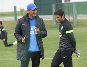 Pericles Chamusca Robinho Coritiba (Foto: Divulgação/Site oficial do Coritiba)