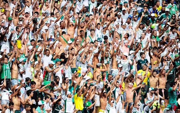 torcida Palmeiras (Foto: Marcos Ribolli / Globoesporte.com)