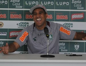 Silas; América-MG; CT Lanna Drumond, coletiva (Foto: Reprodução / Site Oficial do América-MG)