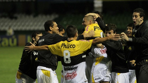 Coritiba x Criciúma  Wellington Paulista (Foto: Fernando Ribeiro/Criciúma EC)