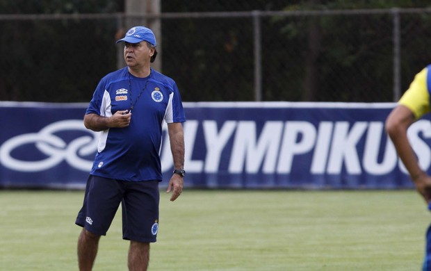 Marcelo Oliveira; Cruzeiro; Toca da Raposa II; treino (Foto: Washington Alves / Vipcomm)