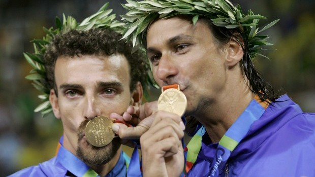 vôlei de praia Ricardo e Emanuel (Foto: Getty Images)