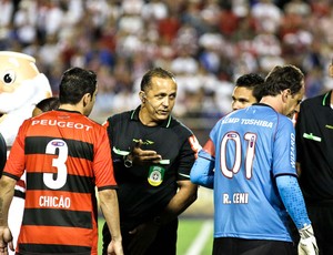 Alicio Pena e Rogério Ceni São Paulo e Flamengo (Foto: Ale Vianna / Agência estado)