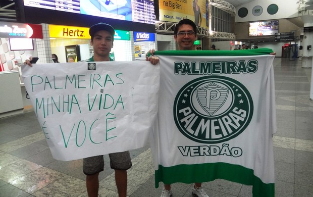 Desembarque Palmeiras Belém (Foto: Pedro Cruz)