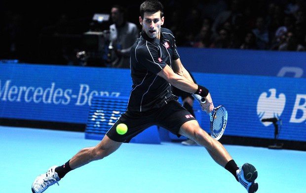 Tênis Djokovic contra Richard Gasquet (Foto: Agência AFP)