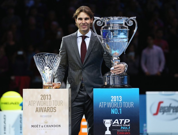 nadal trofeus atp finals (Foto: Getty Images)