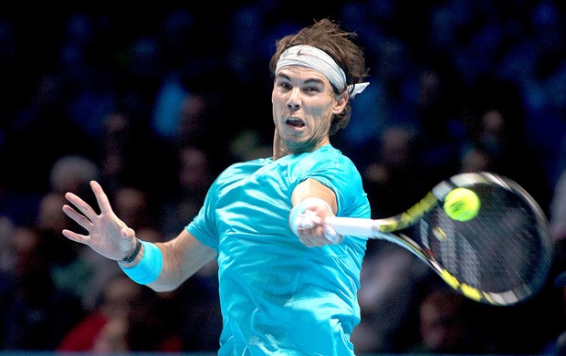 Rafael Nadal tênis contra Tomas Berdych ATP Finals (Foto: AP)