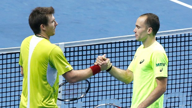 Bruno Soares e Peya duplas tênis ATP Finals (Foto: AP)