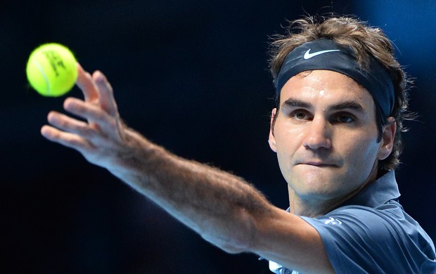 tênis roger federer richard gasquet atp finals (Foto: AFP)