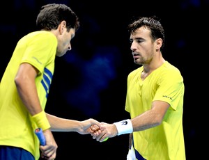 Marcelo Melo e Ivan Dodig duplas tênis ATP Finals (Foto: AFP)