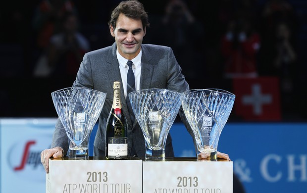 Federer tênis prêmios 2013 (Foto: Getty Images)