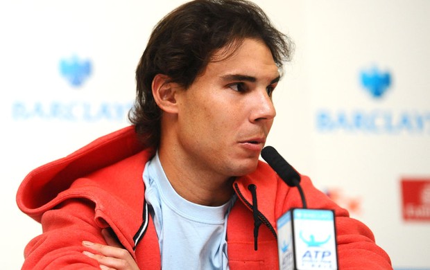 Tênis Nadal Coletiva ATP Finals (Foto: Agência AFP)