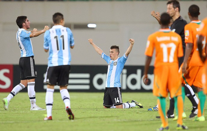 argentina e costa do marfim mundial sub17 (Foto: Agência EFE)