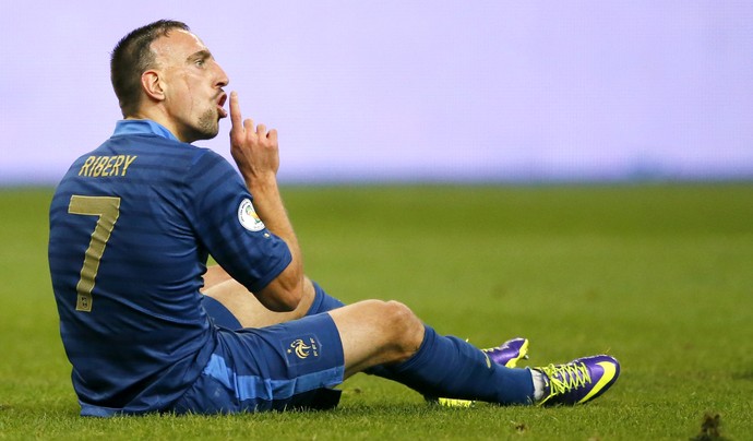 Franck Ribéry França (Foto: AP)