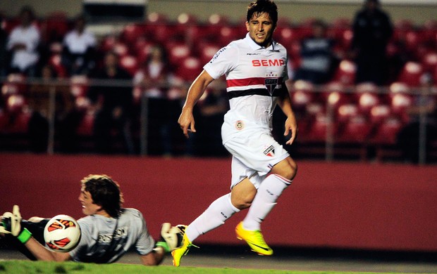 Aloísio São Paulo x Nacional de Medellin (Foto: Marcos Ribolli / Globoesporte.com)