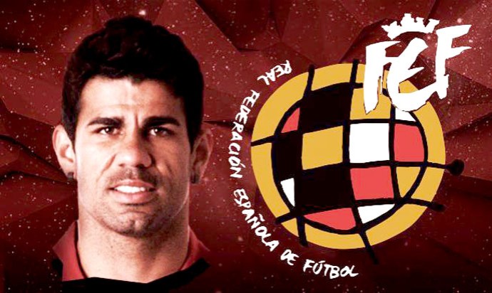 Diego Costa seleção da Espanha (Foto: Reprodução / Twitter)