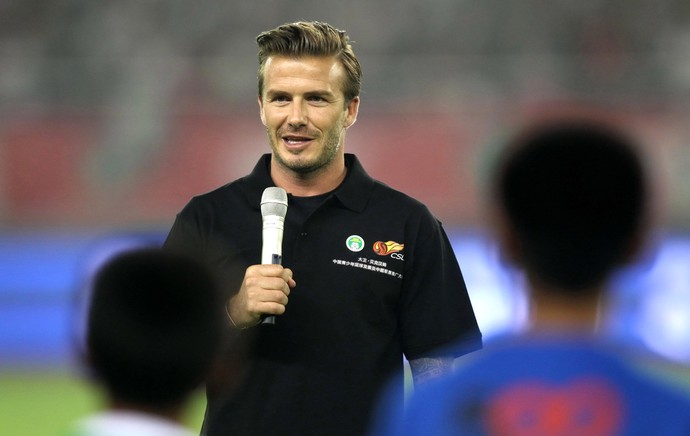 David Beckham china (Foto: AFP)