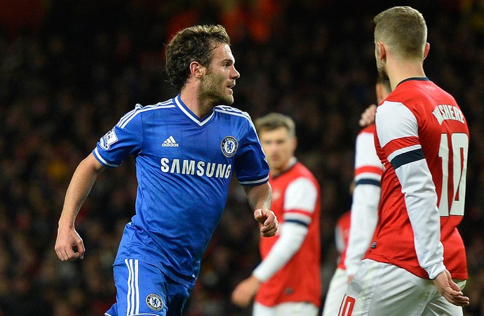 Juan mata Chelsea (Foto: Reuters)