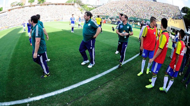 gilson kleina Palmeiras São Caetano série B (Foto: Marcos Ribolli / Globoesporte.com)