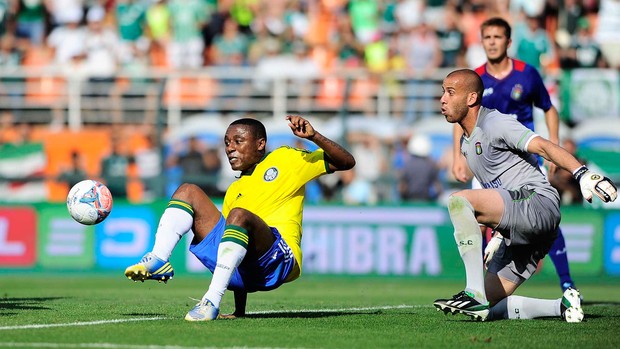 Palmeiras rafael santos São Caetano série B (Foto: Marcos Ribolli / Globoesporte.com)