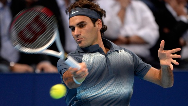 tênis roger federer grigor dimitrov basileia (Foto: AFP)