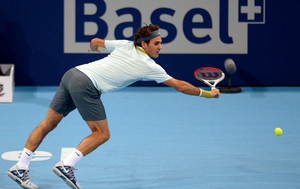 tênis roger federer basileia (Foto: AFP)