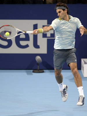 tênis roger federer basileia (Foto: AP)