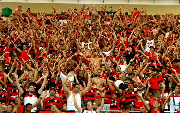 torcida Flamengo no Maracanã jogo Botafogo (Foto: Alexandre Cassiano / Agência O Globo)