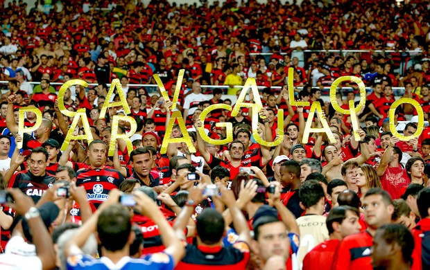 torcida Flamengo no Maracanã jogo Botafogo (Foto: Alexandre Cassiano / Agência O Globo)