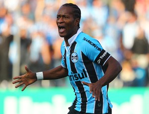 Ze Roberto gol Grêmio (Foto: Lucas Uebel / Grêmio)