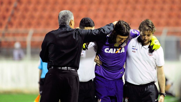 cassio CORINTHIANS X CRICIUMA (Foto: Marcos Ribolli)