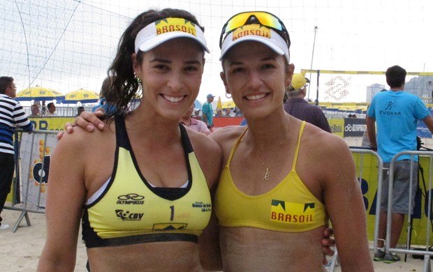 Jogando em casa, Ágatha e Bárbara buscam título da etapa carioca do Circuito Brasileiro (Foto: Túlio Moreira / Globoesporte.com)