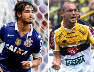 Montagem Alexandre Pato e Marcel (Foto: Editoria de Arte)