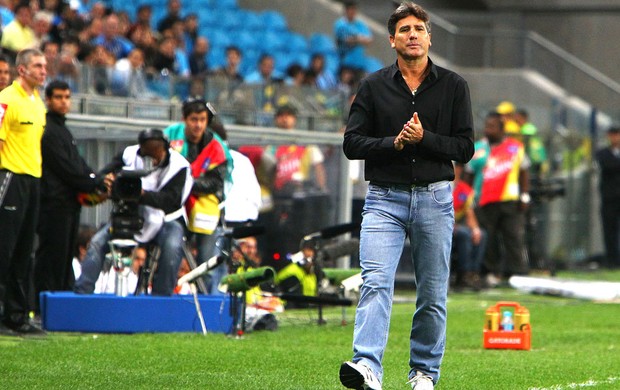 Renato Gaucho Grêmio e Corinthians (Foto: Lucas Uebel / Grêmio FBPA)