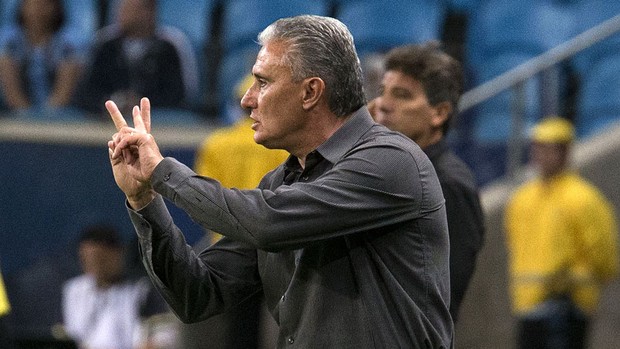 Tite jogo Grêmio e Corinthians (Foto: Daniel Augusto Jr. / Agência Corinthians)