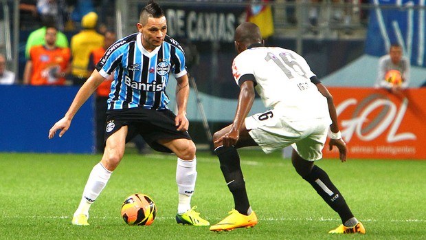 Para Grêmio e Corinthians (Foto: Lucas Uebel / Grêmio FBPA)