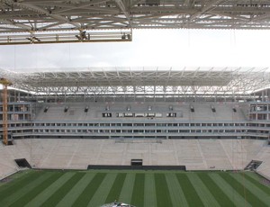 Obras da Arena Corinthians (Foto: Divulgação)