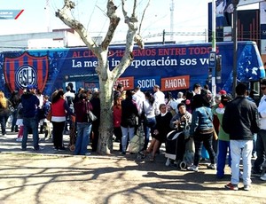 ônibus San lorenzo (Foto: Reprodução / Site Oficial do San Lorenzo)