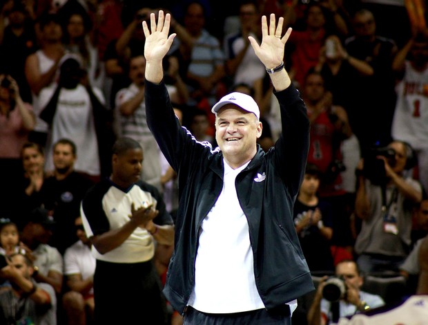 Oscar jogo NBA Bulls e Wizards (Foto: Thiago Lavinas)