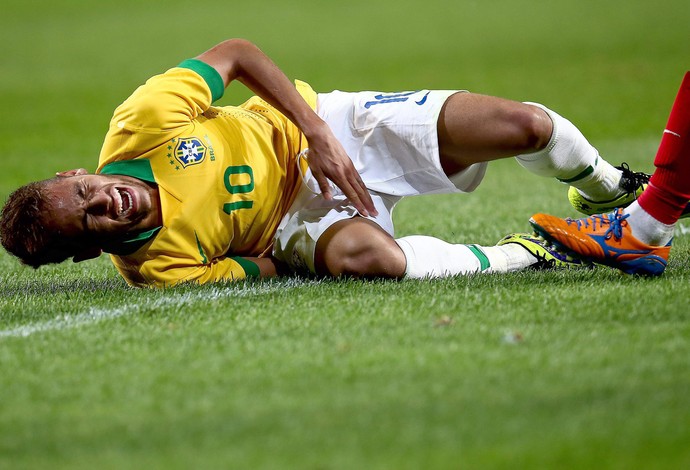 Neymar Brasil x Coreia (Foto: EFE)