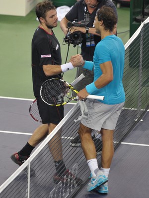 tênis masters 1000 de xangai stanislas wawrinka rafael nadal (Foto: AFP)